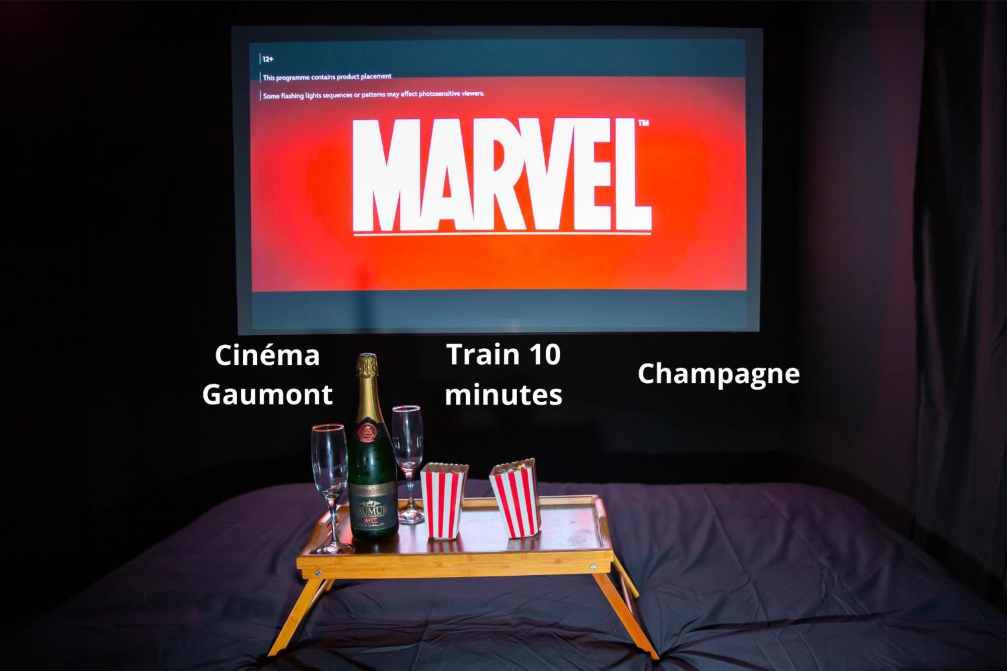 Вилла Cinema Prive-Compiegne - Sitivia Margny-les-Compiegne Экстерьер фото